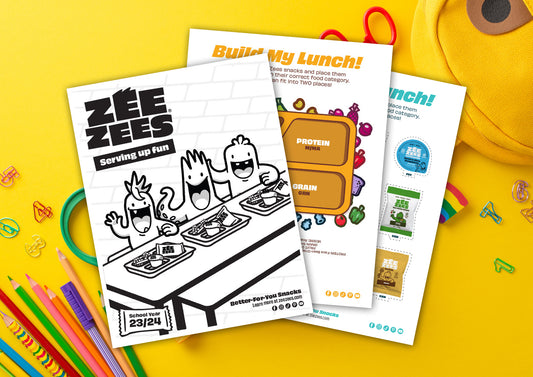 Zee Zees Free Printables - Back To School Coloring Activities
