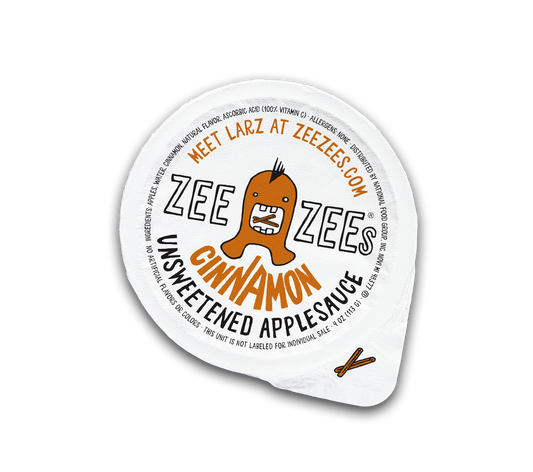 Zee Zees Cinnamon Unsweetened Applesauce