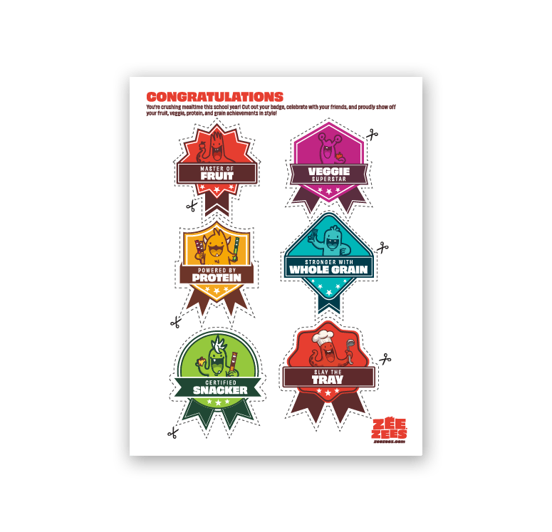 Zee Zees Mealtime Achievement Badges Webp Template