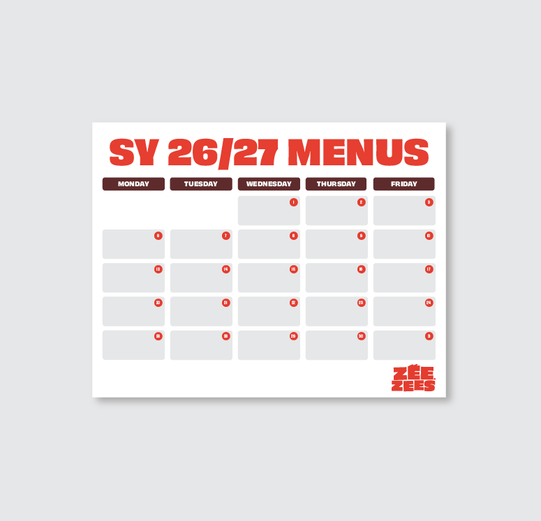 SY 2627 Menu Web Image