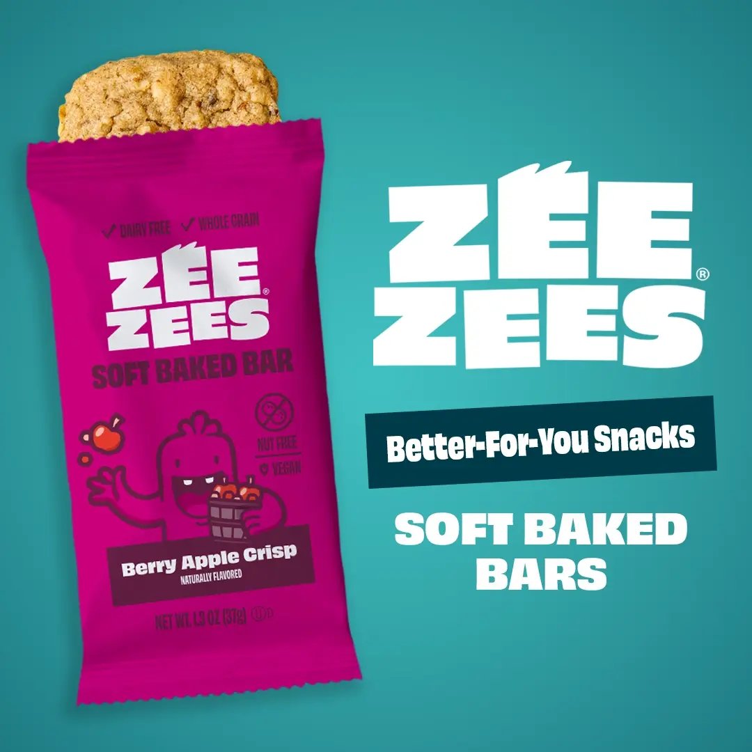 Zee Zees, Soft Baked Bar, Cocoa Cherry, WG, I/W, 1.8oz Zee Zees, Soft Baked Bar, Cocoa Cherry, WG, I/W, 1.8oz