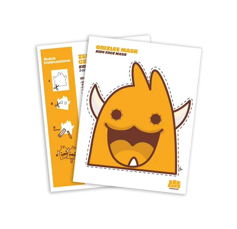 ZeeZee Face Masks_Grizlee