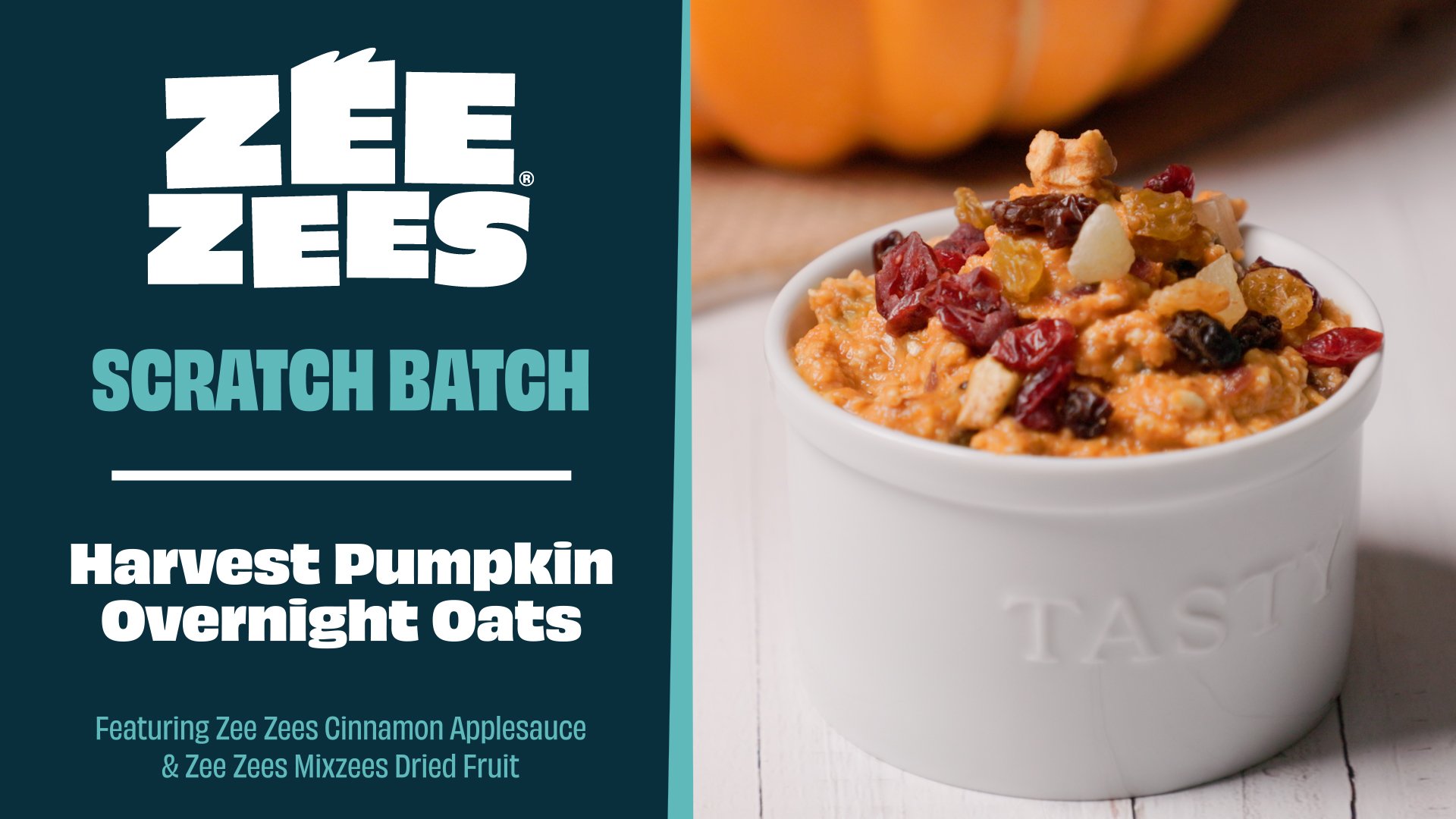 Harvest Pumpkin Overnight Oats