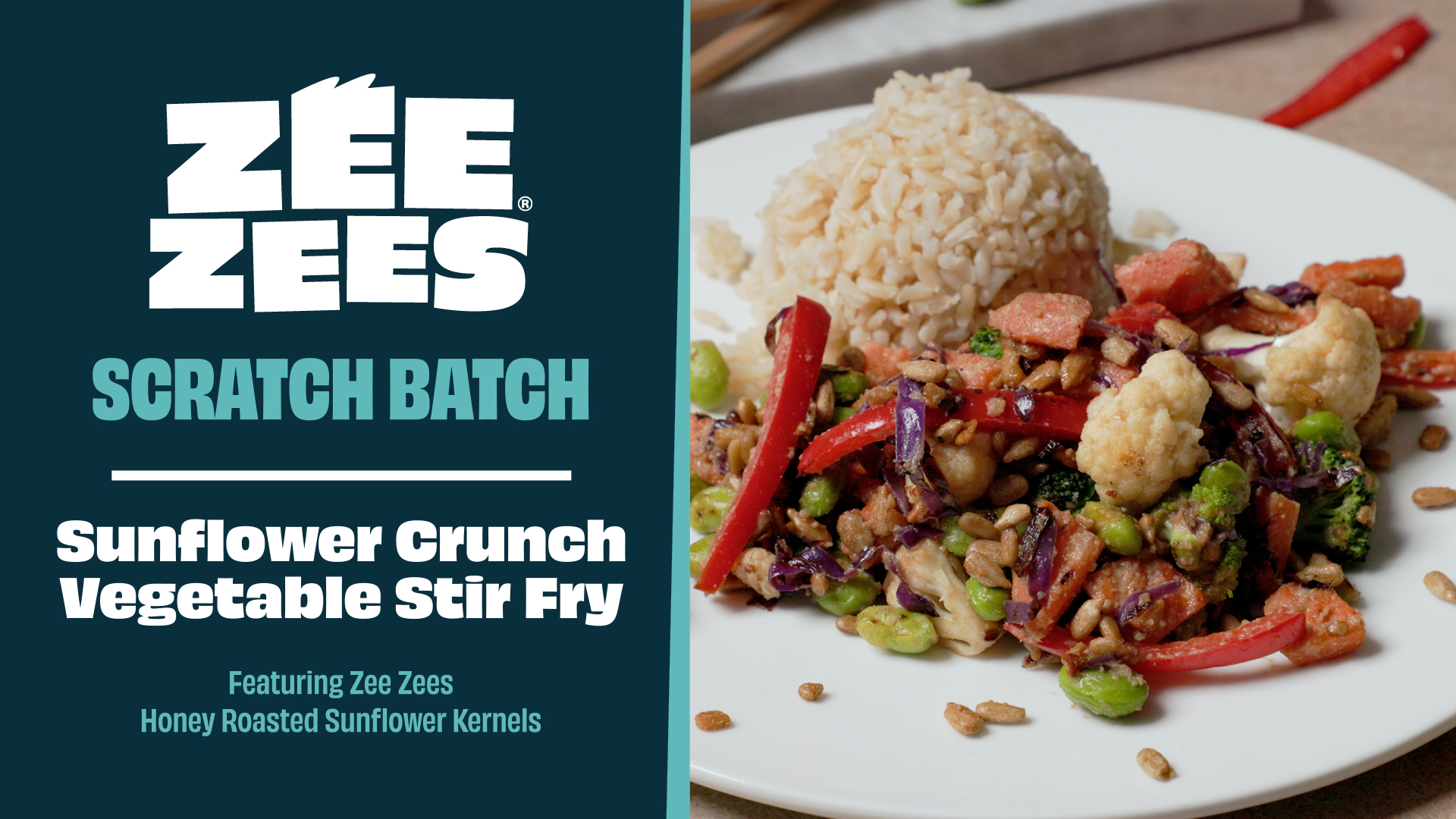 Sunflower Crunch Vegetable Stir Fry